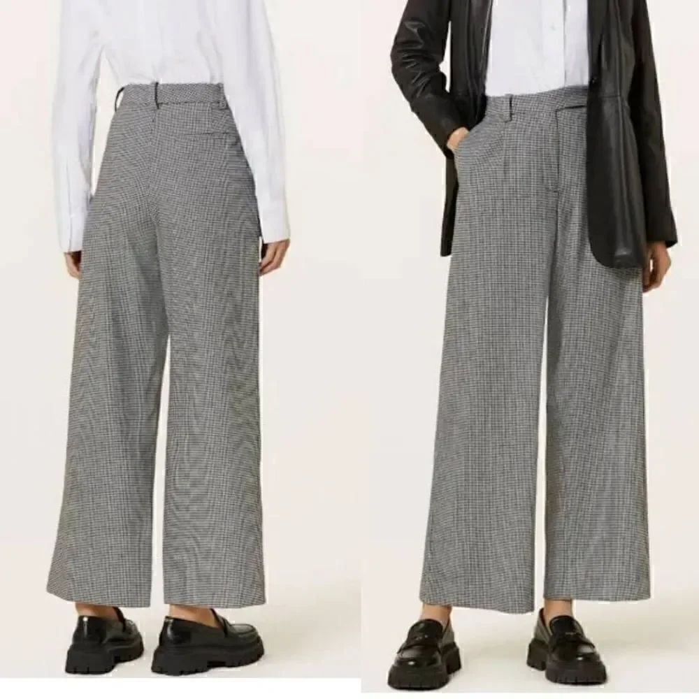 Maje Wool Flare Leg Pants 6